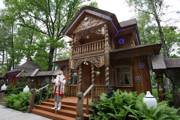 Резиденция Деда Мороза в Беловежской пуще