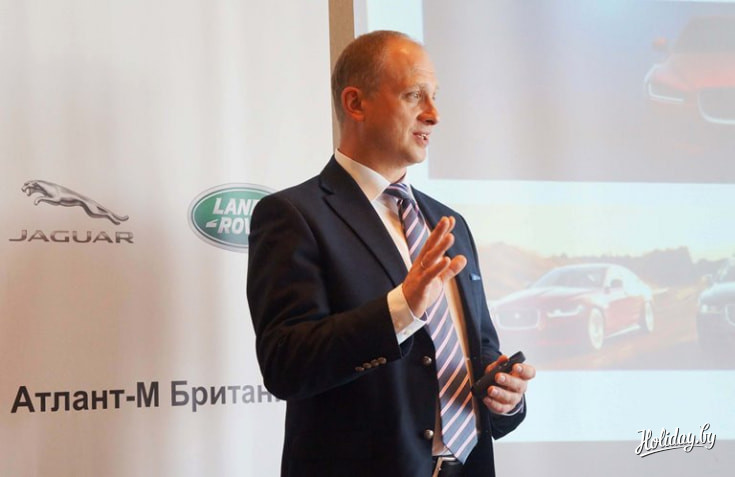 Директор компании Jaguar Land Rover Россия Алексей Шилыковский. 