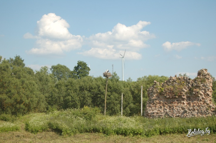 Типичная Беларусь: руины замка, аисты и «дитя» прогресса