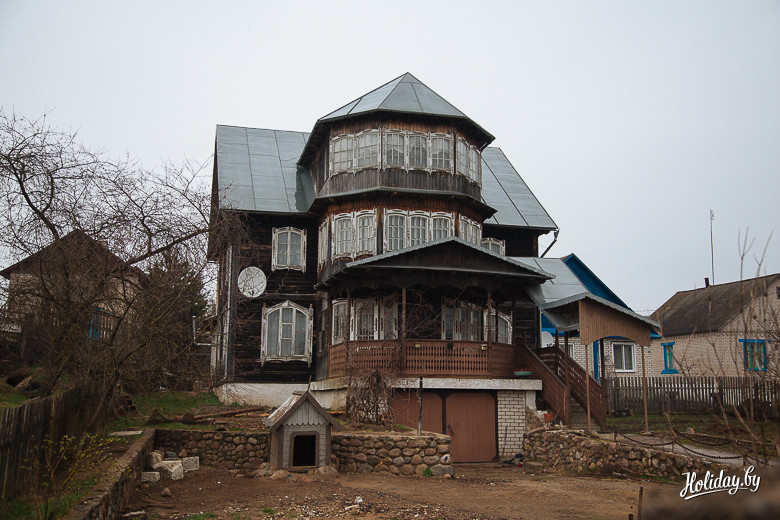Необычный дом в Столбцах