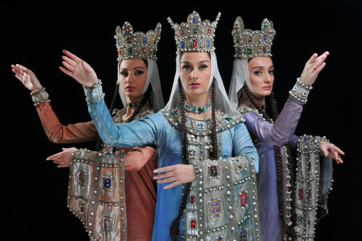 Замечательные грузинские танцоры известны во всём мире. Фото chaspik.spb.ru